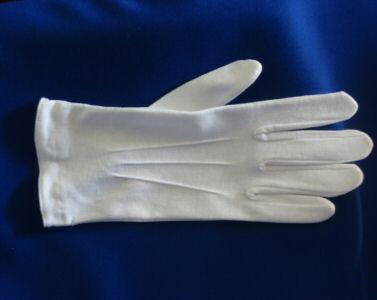 Plain White Gloves